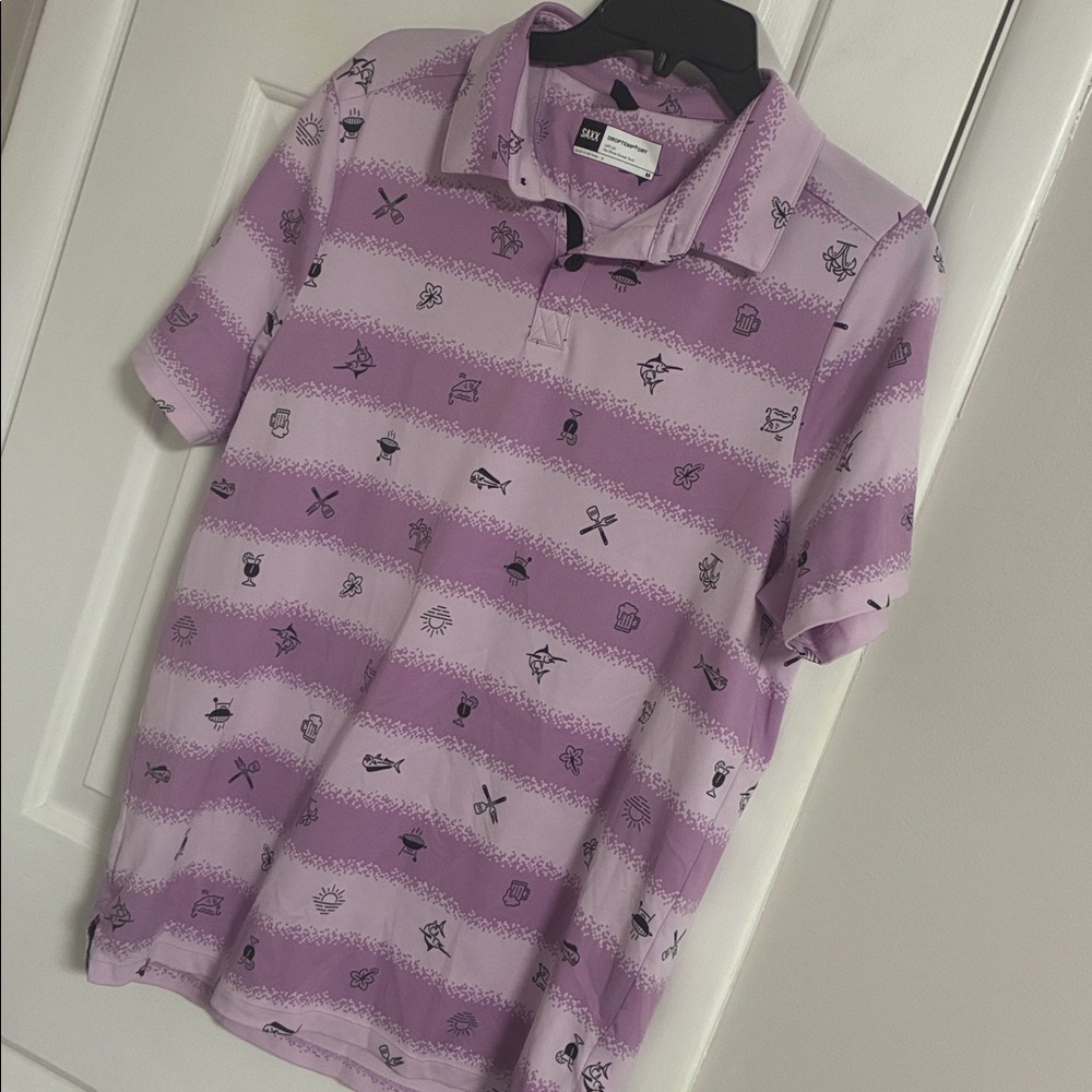 SAXX droptemp dry polo shirt